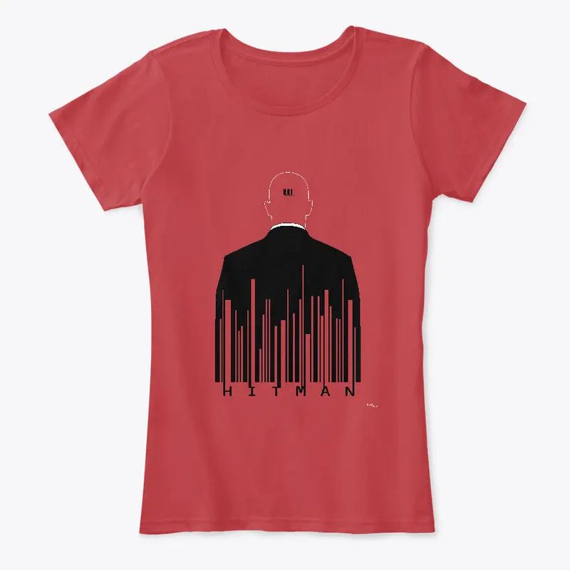 Hitman barcode (woman t-shirt)