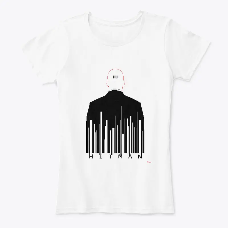 Hitman barcode (woman t-shirt)