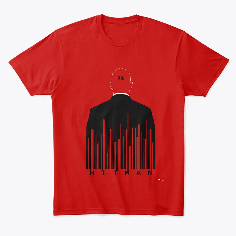 Hitman barcode (man t-shirt)